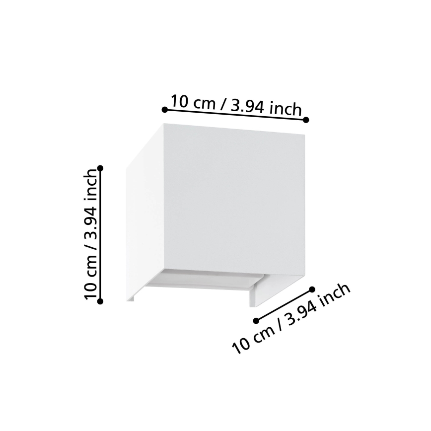 Eglo - Applique a LED 2xLED/1,5W/230V 3000K bianco
