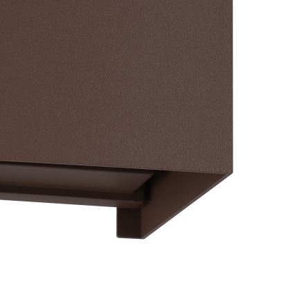 Eglo - Applique a LED da esterno 2xLED/2,8W/230V IP54 marrone