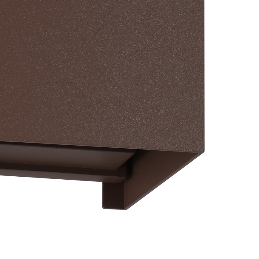 Eglo - Applique a LED da esterno 2xLED/2,8W/230V IP54 marrone