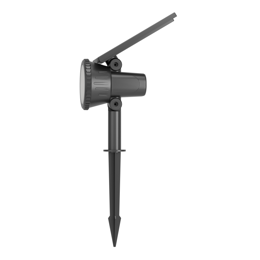 Eglo - LED RGBW dimmbare Solarlampe LED/3W/4,5V IP44 schwarz + Fernbedienung