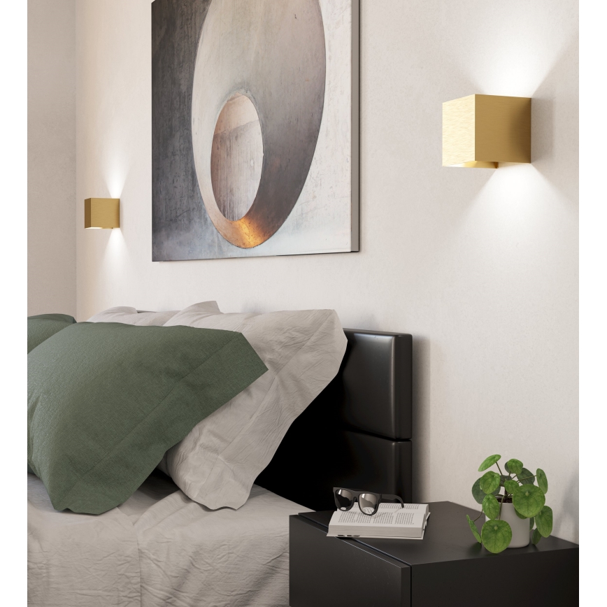 Eglo - Applique a LED 2xLED/1,5W/230V 3000K oro