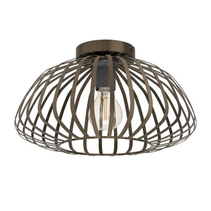 Eglo - Deckenleuchte 1x E27/40W/230V, Ø 38,5 cm, Bronze