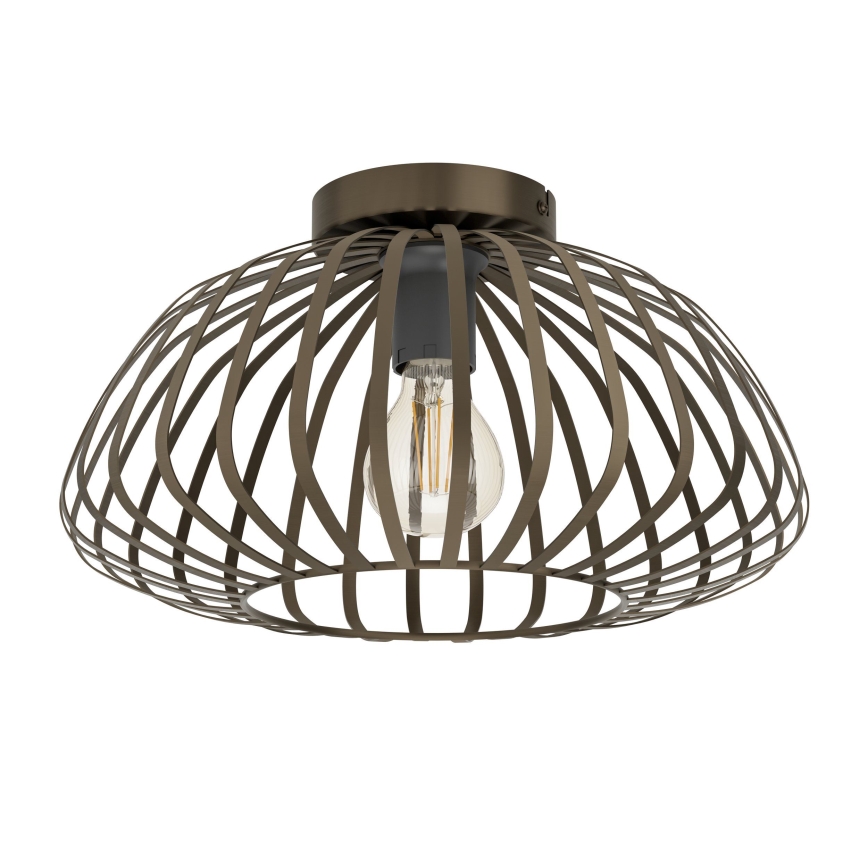 Eglo - Deckenleuchte 1x E27/40W/230V, Ø 38,5 cm, Bronze