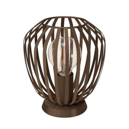 Eglo - Lampada da tavolo 1xE27/40W/230V, finitura bronzo