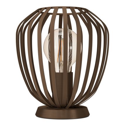 Eglo - Tischlampe 1xE27/40W/230V bronzefarben