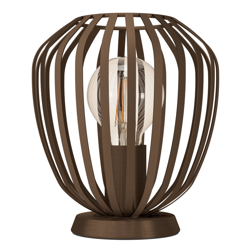 Eglo - Tischlampe 1xE27/40W/230V bronzefarben