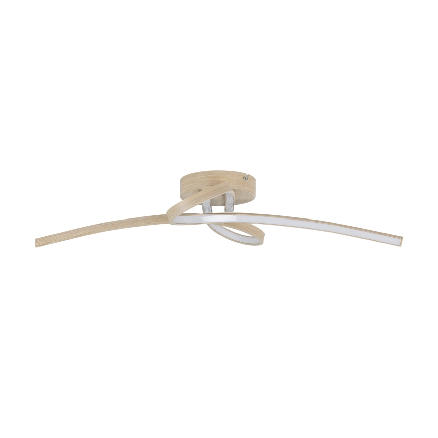 Eglo - LED Deckenleuchte LED/20,5W/230V braun