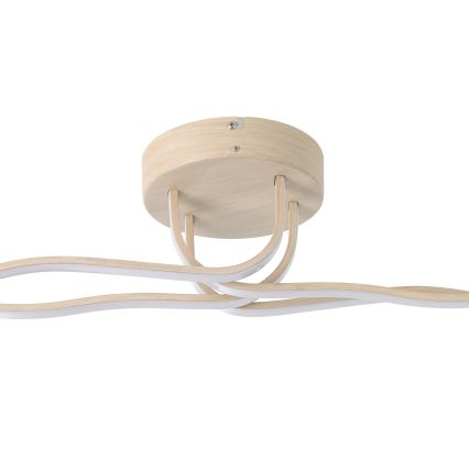 Eglo - LED-Deckenleuchte, 37 W, 230 V, braun