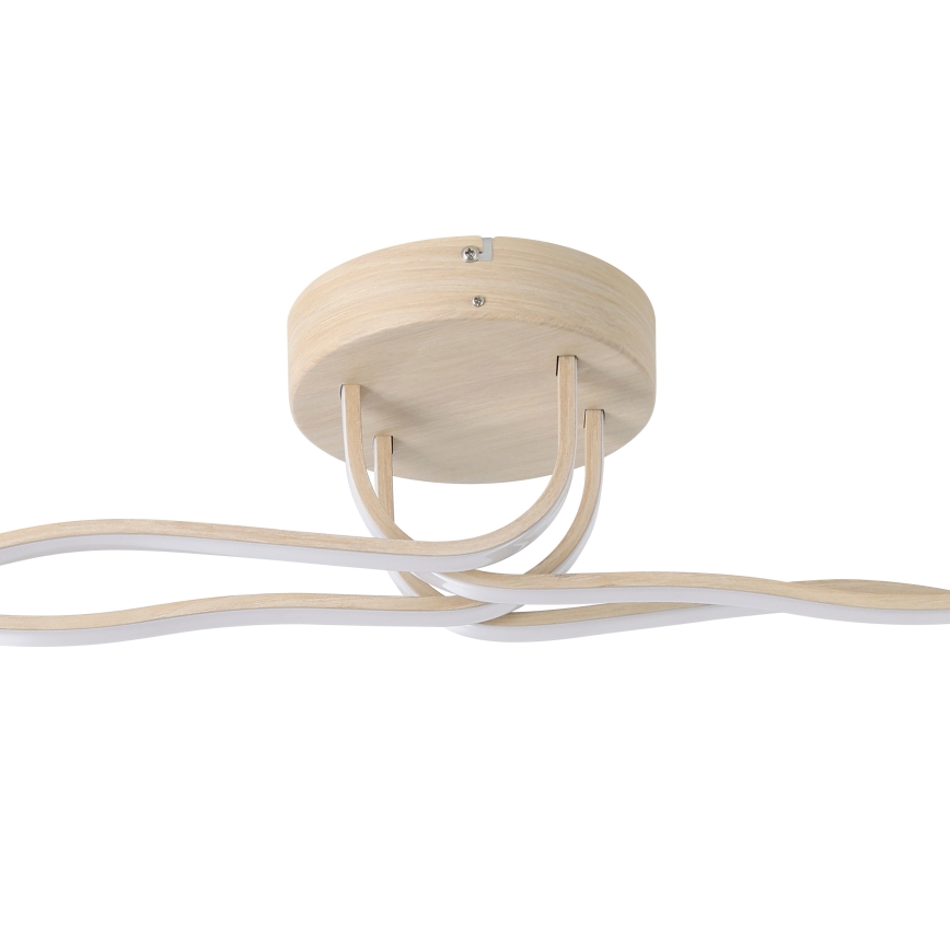Eglo - LED-Deckenleuchte, 37 W, 230 V, braun