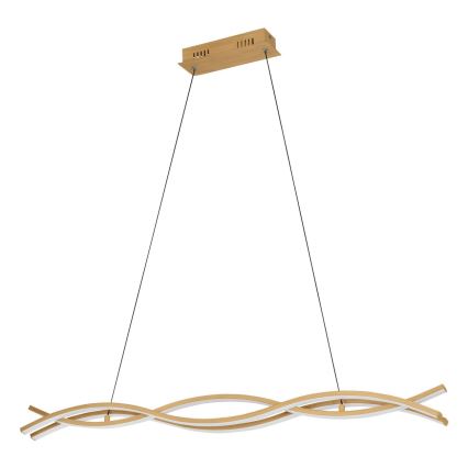 Eglo - Lampadario LED a sospensione con cavo LED/35W/230V dorato