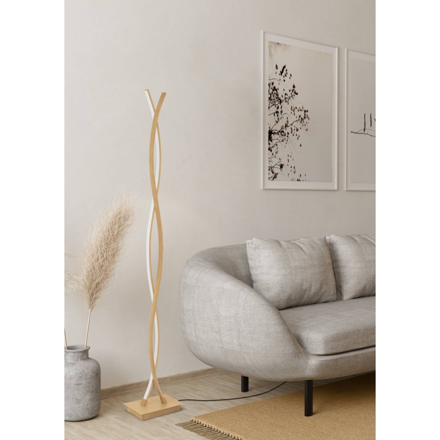 Eglo - Lampada da terra LED/36W/230V dorata