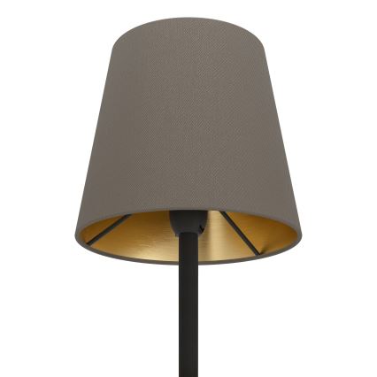 Eglo - Stehleuchte 1xE14/7,5W/230V schwarz/braun