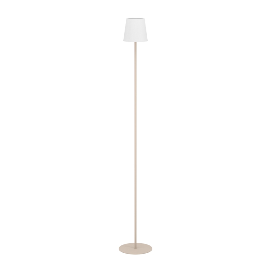 Eglo - Lampada da terra 1xE14/7,5W/230V crema/bianca