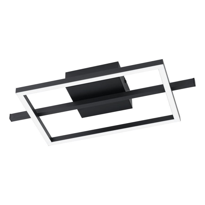 Eglo - Dimmbare LED-RGBW-Deckenleuchte LED/17W/230V 2700-6500K schwarz + Fernbedienung