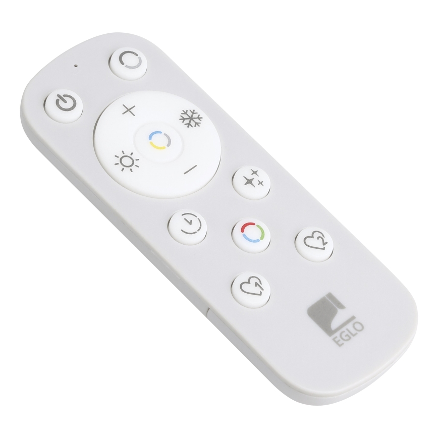 Eglo - Dimmbare LED-RGBW-Deckenleuchte LED/17W/230V 2700-6500K weiß + Fernbedienung