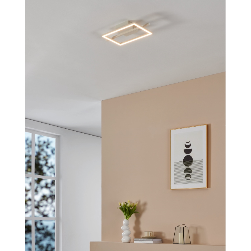 Eglo - Dimmbare LED-RGBW-Deckenleuchte LED/17W/230V 2700-6500K weiß + Fernbedienung