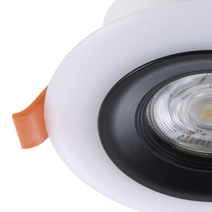 Eglo - LOT 3x Spot RGBW encastrable salle de bain à intensité variable 3xLED/3,8W/230V 2700-6500K IP44 + télécommande