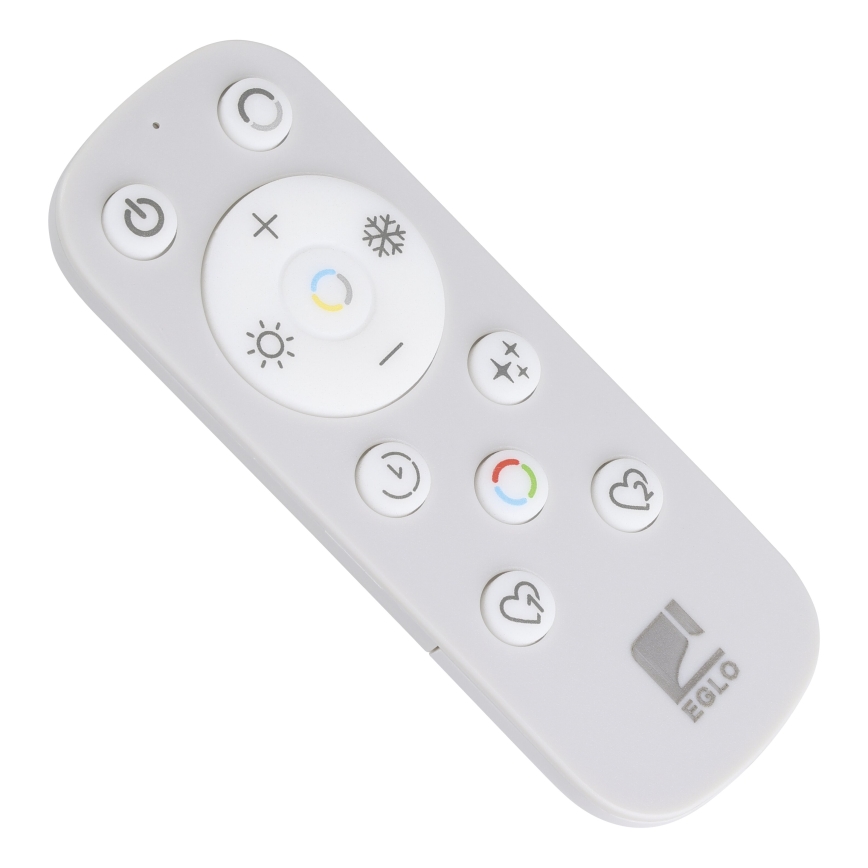 Eglo - LOT 3x Spot RGBW encastrable salle de bain à intensité variable 3xLED/3,8W/230V 2700-6500K IP44 + télécommande