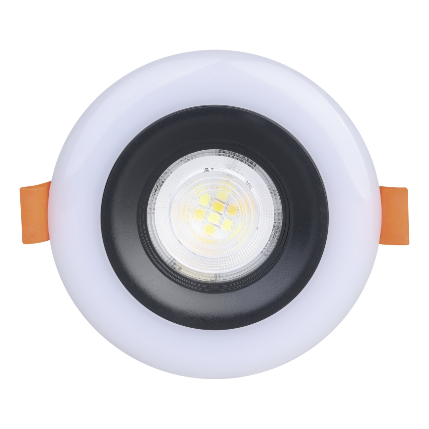 Eglo - Lot de 3 spots encastrables LED RGBW dimmables pour salle de bains LED/3,8 W/230 V/2700–6500 K/IP44 + télécommande