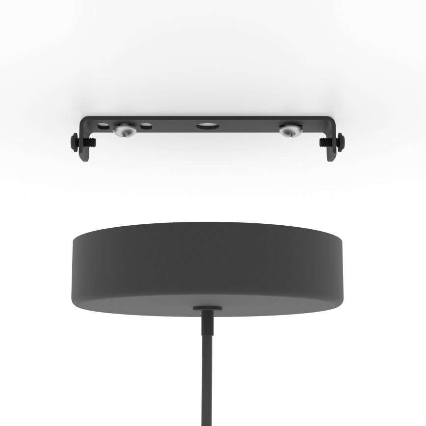 Eglo - Suspension filaire RGBW à intensité variable LED/3,7W/230V 2700-6500K noir