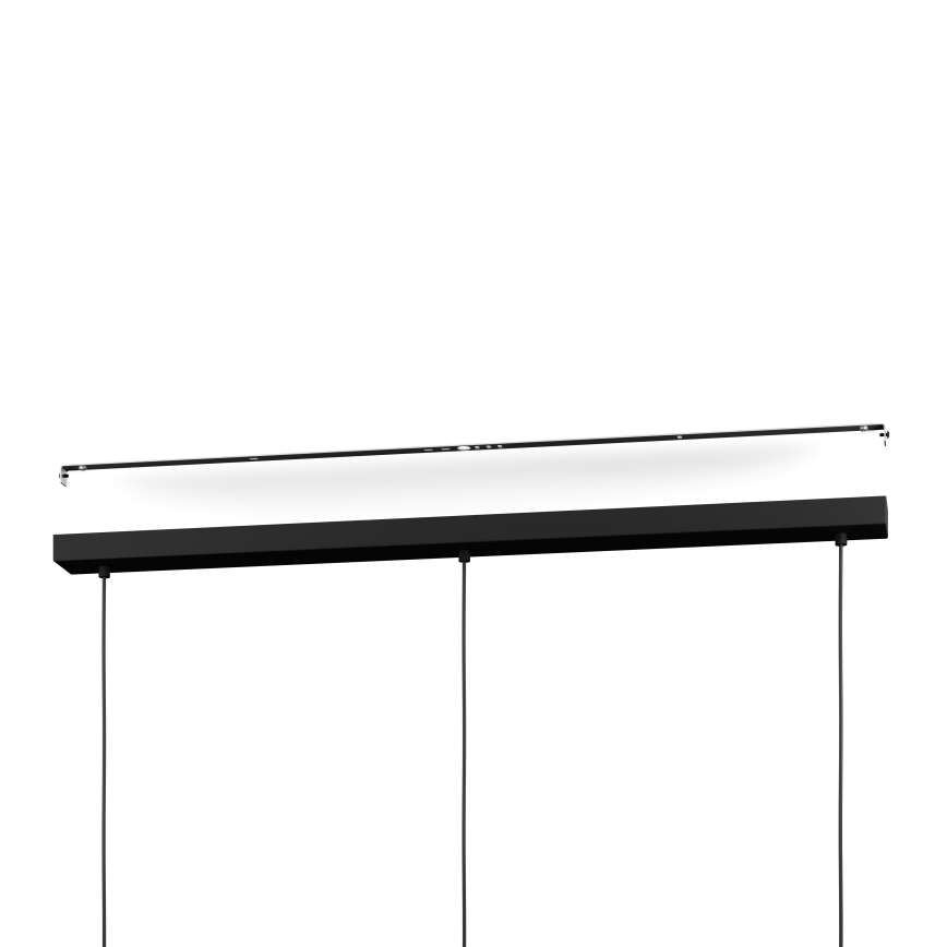 Eglo - Dimmbare LED-RGBW-Hängeleuchte 3xLED/3,7W/230V 2700-6500K schwarz