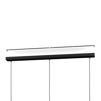 Eglo - LED RGBW Lampadario dimmerabile a sospensione con filo 3xLED/3,7W/230V 2700-6500K nero