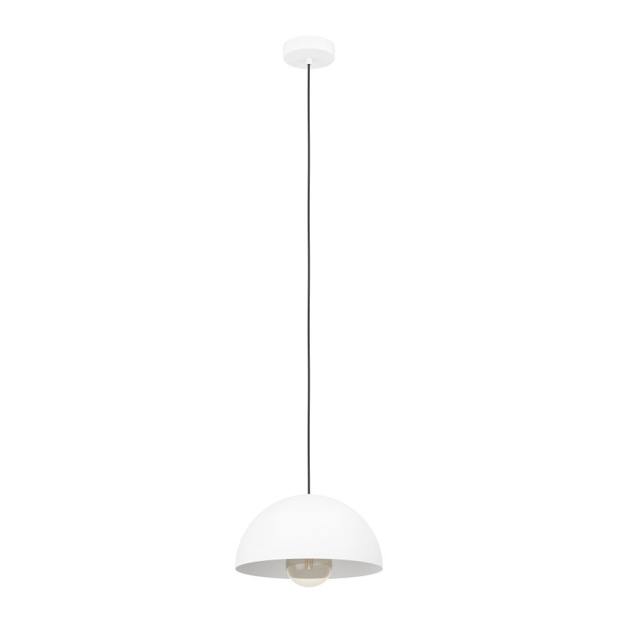 Eglo - Hängeleuchte 1xE27/40W/230V d 30 cm weiß