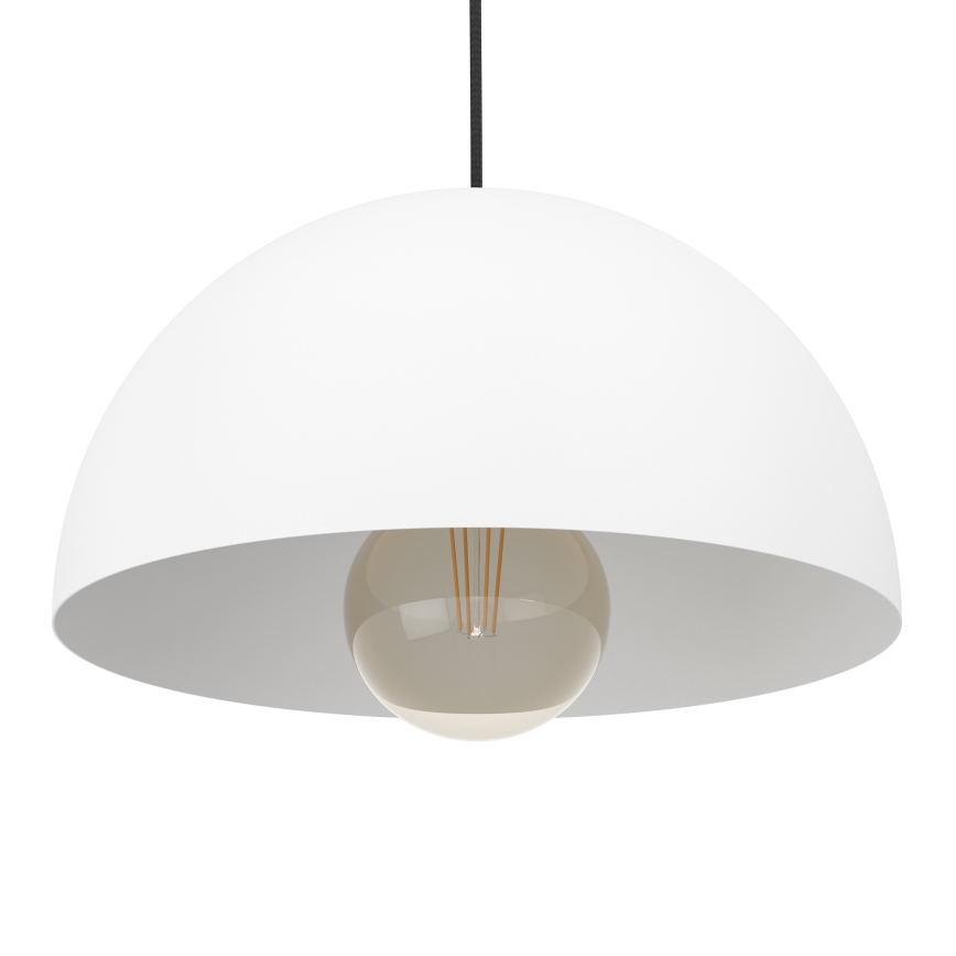 Eglo - Hängeleuchte 1xE27/40W/230V d 30 cm weiß