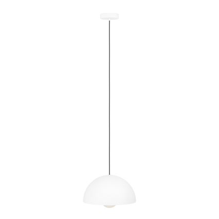 Eglo - Lampadario a sospensione con filo 1xE27/40W/230V diametro 30 cm bianco