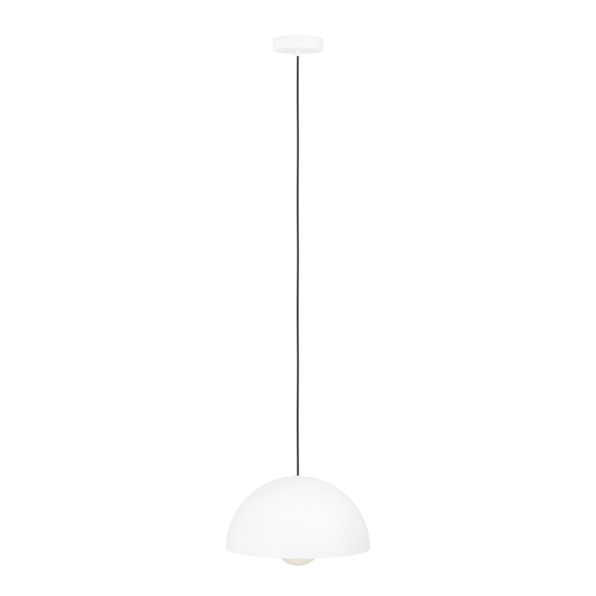 Eglo - Lampadario a sospensione con filo 1xE27/40W/230V diametro 30 cm bianco