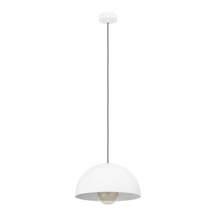 Eglo - Lampadario a sospensione con filo 1xE27/40W/230V diametro 38 cm bianco