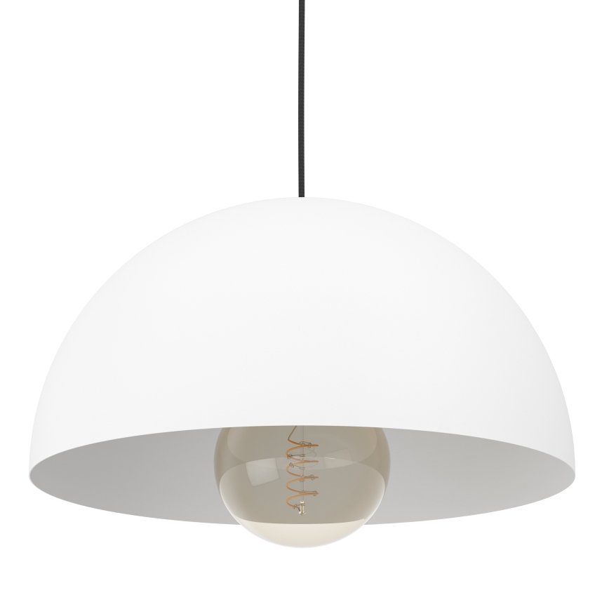 Eglo - Lampadario a sospensione con filo 1xE27/40W/230V diametro 38 cm bianco