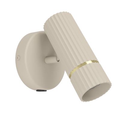 Eglo - Applique a LED 1xGU10/5W/230V 3000K beige