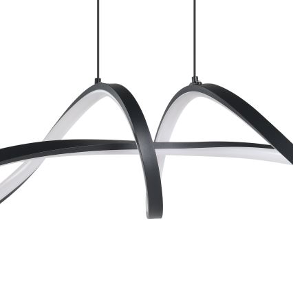 Eglo - LED RGBW Lampadario dimmerabile a sospensione con filo LED/22W/230V 2700-6500K nero