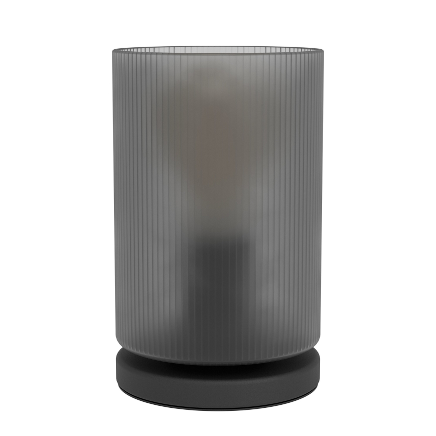 Eglo - Lampada da tavolo 1xE27/40W/230V grigio