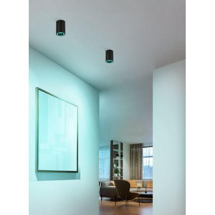 Eglo - LED RGBW Faretto dimmerabile LED/4,9W/230V 2700-6500K nero