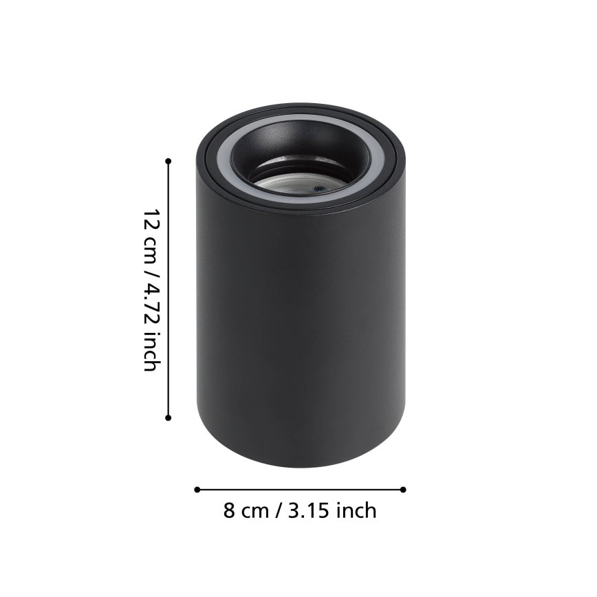 Eglo - LED RGBW Faretto dimmerabile LED/4,9W/230V 2700-6500K nero