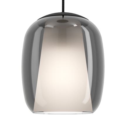 Eglo - Lampadario a sospensione con filo 4xE27/28W/230V grigio