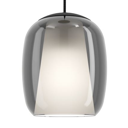 Eglo - Lampadario a sospensione con filo 5xE27/28W/230V grigio