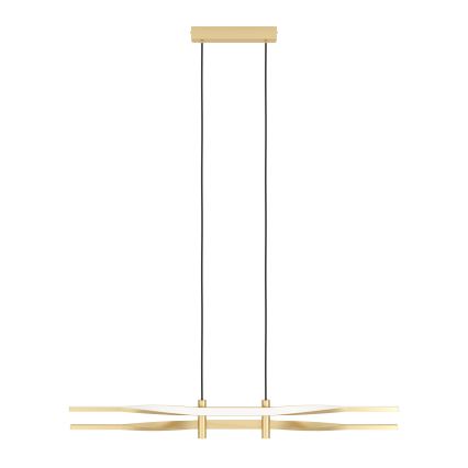 Eglo - Suspension LED sur câble LED/21W/230V dorée