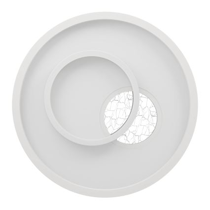 Eglo - LED-Deckenleuchte LED/14W/230V + LED/8,5W Ø 38 cm, weiß