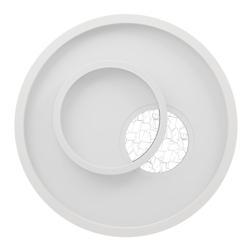 Eglo - Plafoniera LED 1xLED/14W/230V + 1xLED/8,5W diametro 38 cm bianco