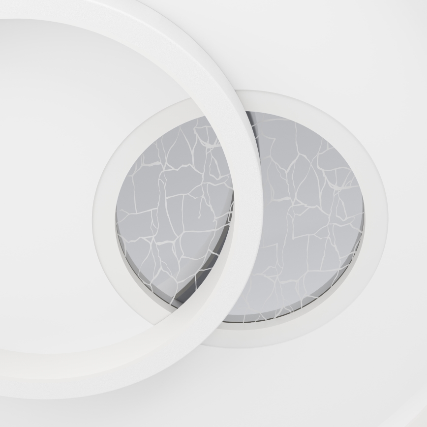 Eglo - Plafoniera LED 1xLED/14W/230V + 1xLED/8,5W diametro 38 cm bianco
