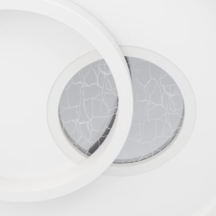 Eglo - Plafoniera a LED LED/14W/230V + LED/8,5W Ø 38 cm bianca