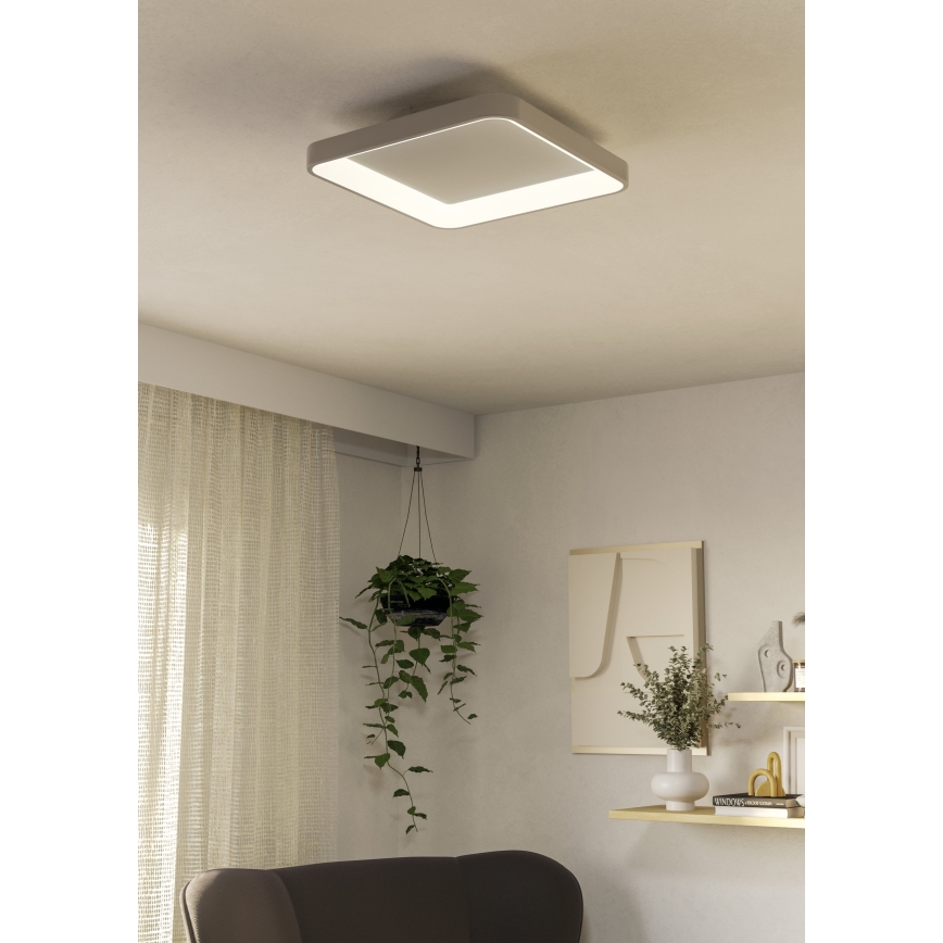 Eglo - Plafoniera LED dimmerabile LORETELLO LED/12W/230V bianco + telecomando