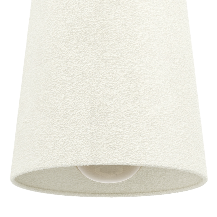 Eglo - Lampadario a sospensione con filo 3xE27/60W/230V bianco