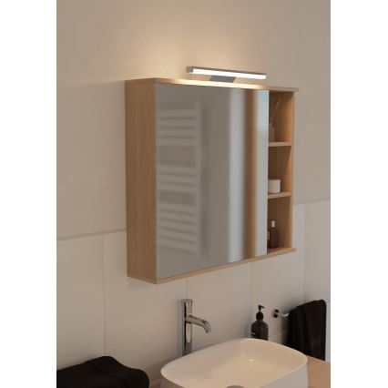 Eglo - Éclairage de miroir de salle de bain RGBW à intensité variable LED/12W/230V 2700-6500K IP44 chrome mat