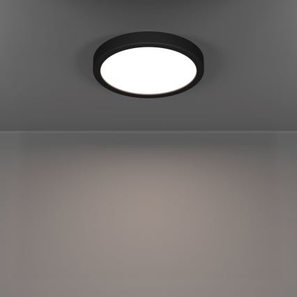 Eglo - Plafoniera LED FUEVA LED/11,5W/230V 2700/4000/6500K Ø 21,1 cm nero