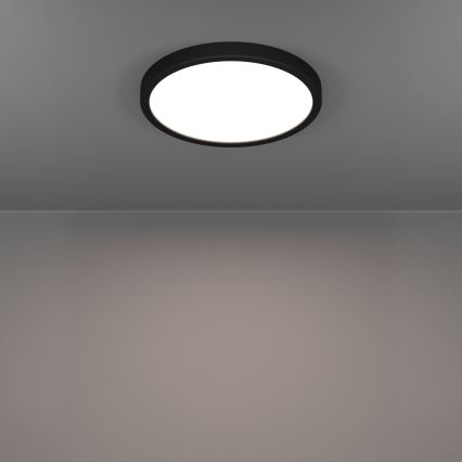 Eglo - LED-Deckenleuchte LED/14,2W/230V 2700/4000/6500K Ø 27,8 cm schwarz