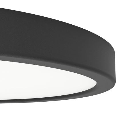 Eglo - Plafoniera LED/14,2W/230V 2700/4000/6500K Ø 27,8 cm nero
